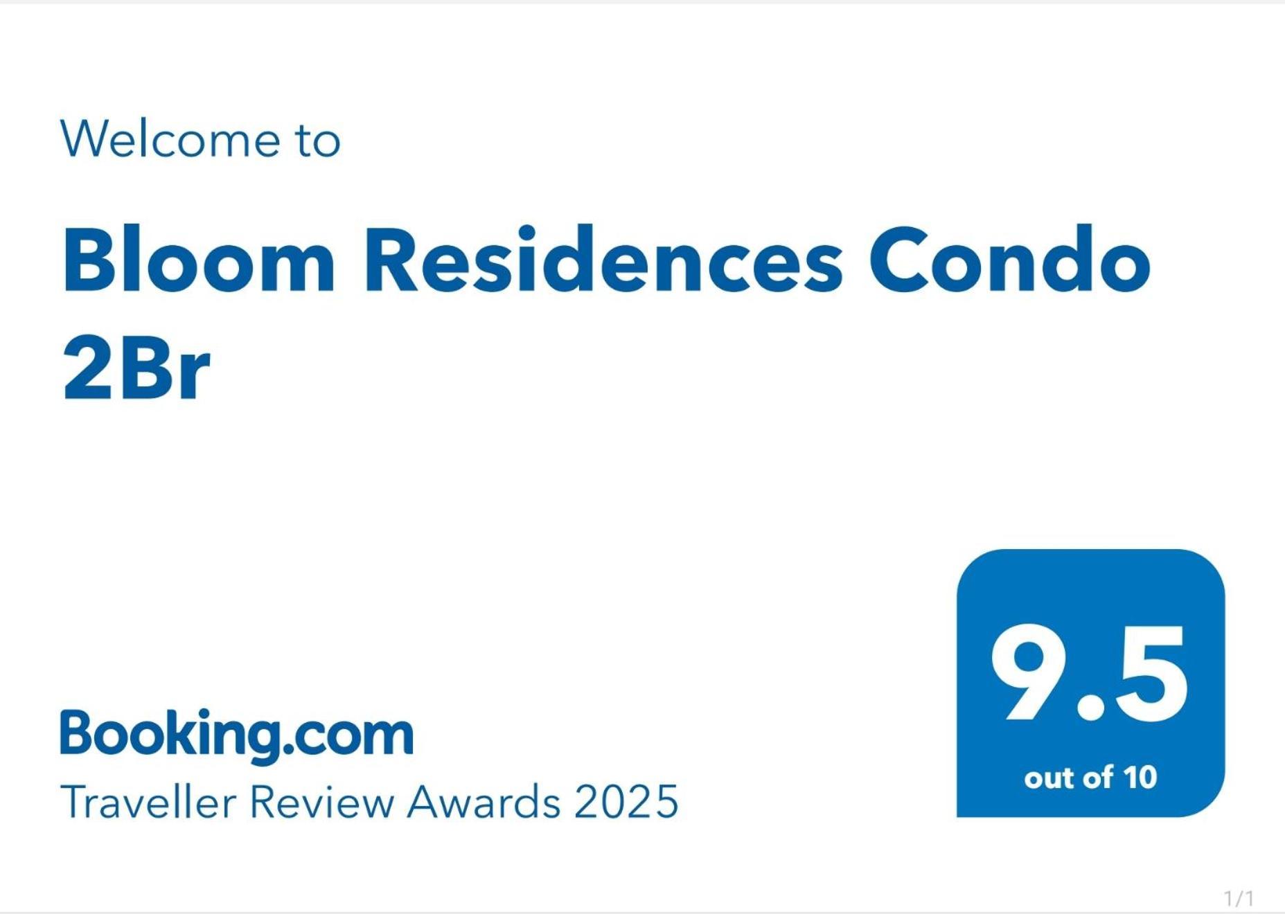 Bloom Residences Condo 2Br Manila Kültér fotó
